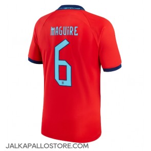Englanti Harry Maguire #6 Vieraspaita MM-kisat 2022 Lyhythihainen